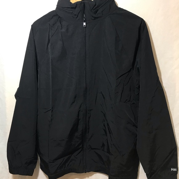 Victoria’s Secret PINK Black NWT New Anorak Jacket